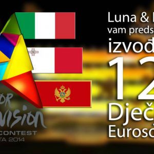 Luna i Bojan predstavljaju izvođače Dječjeg Eurosonga 2014. (3)