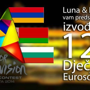 Luna i Bojan predstavljaju izvođače Dječjeg Eurosonga 2014. (1)