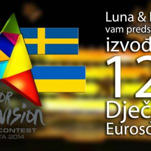 Luna i Bojan predstavljaju izvođače Dječjeg Eurosonga 2014. (6)