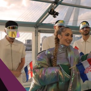 Otvoren je Eurosong 2021. svečanom ceremonijom na tirkiznom tepihu