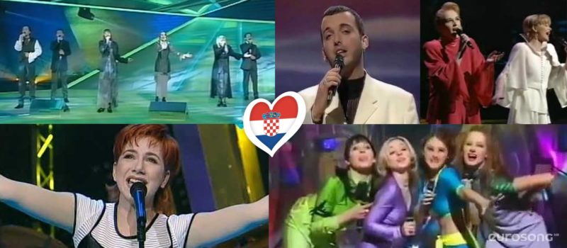 Hrvatska na Eurosongu - izvođači od 1993. do 1997.