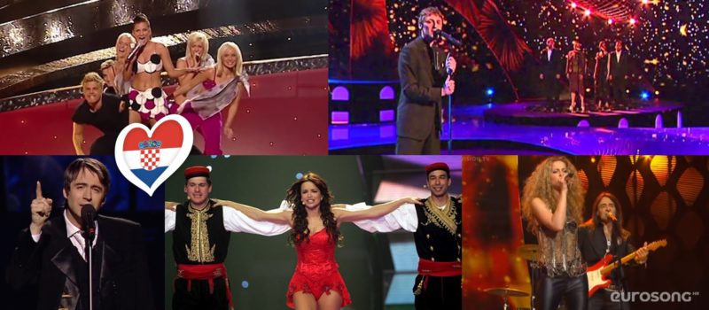 Hrvatska na Eurosongu: izvođači od 2003. do 2007.