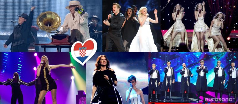Hrvatska na Eurosongu - izvođači od 2008. do 2013.