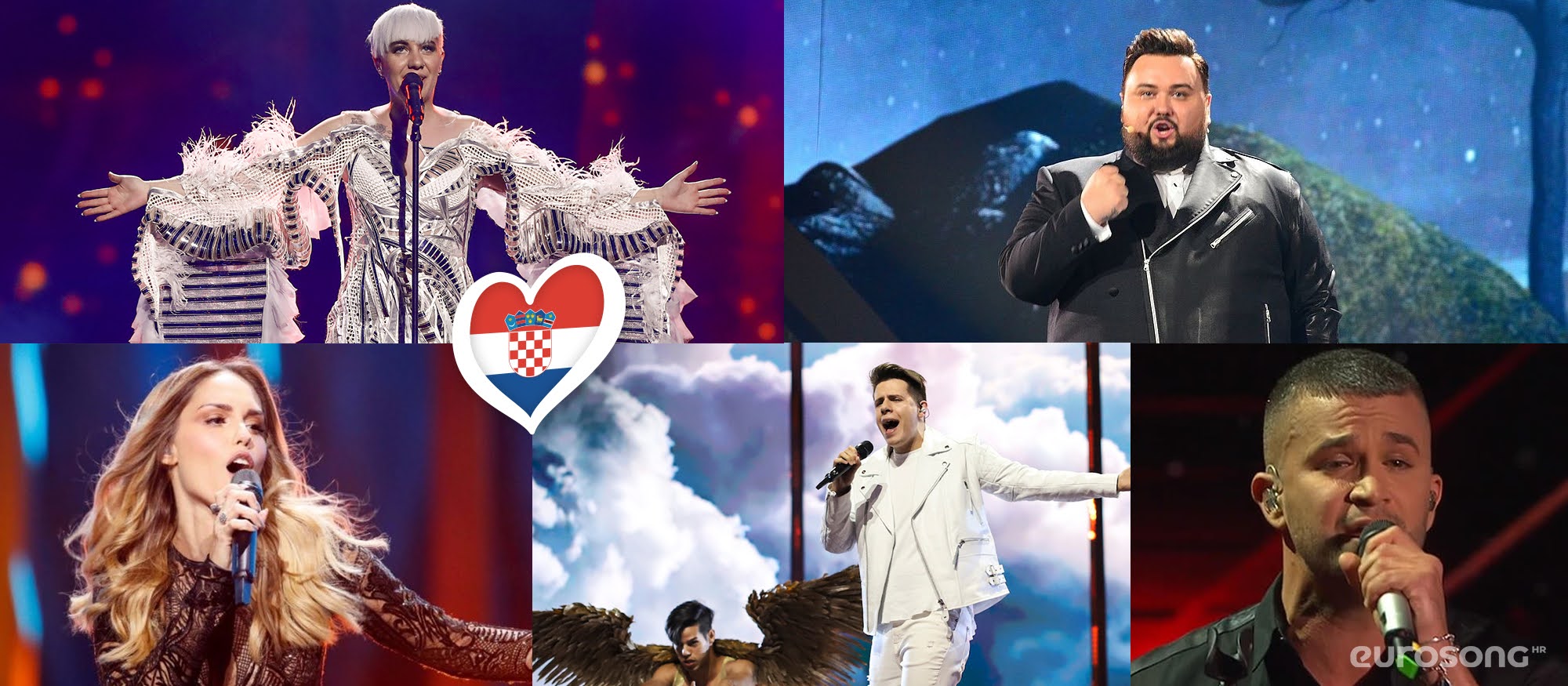 Hrvatska na Eurosongu: izvođači od 2016. do 2020.