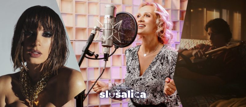 Eurosong Slušalica vizual za domaći hit listopada/oktobra: Sara Jo,Vanna, Filip Rudan