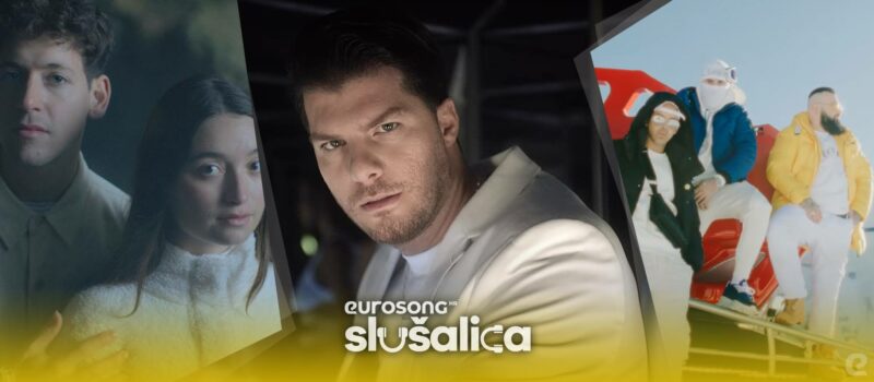 Eurosong Slušalica hitovi ožujka/marta 2022, zalagasper, Loukas Yorkas, Jala Brat