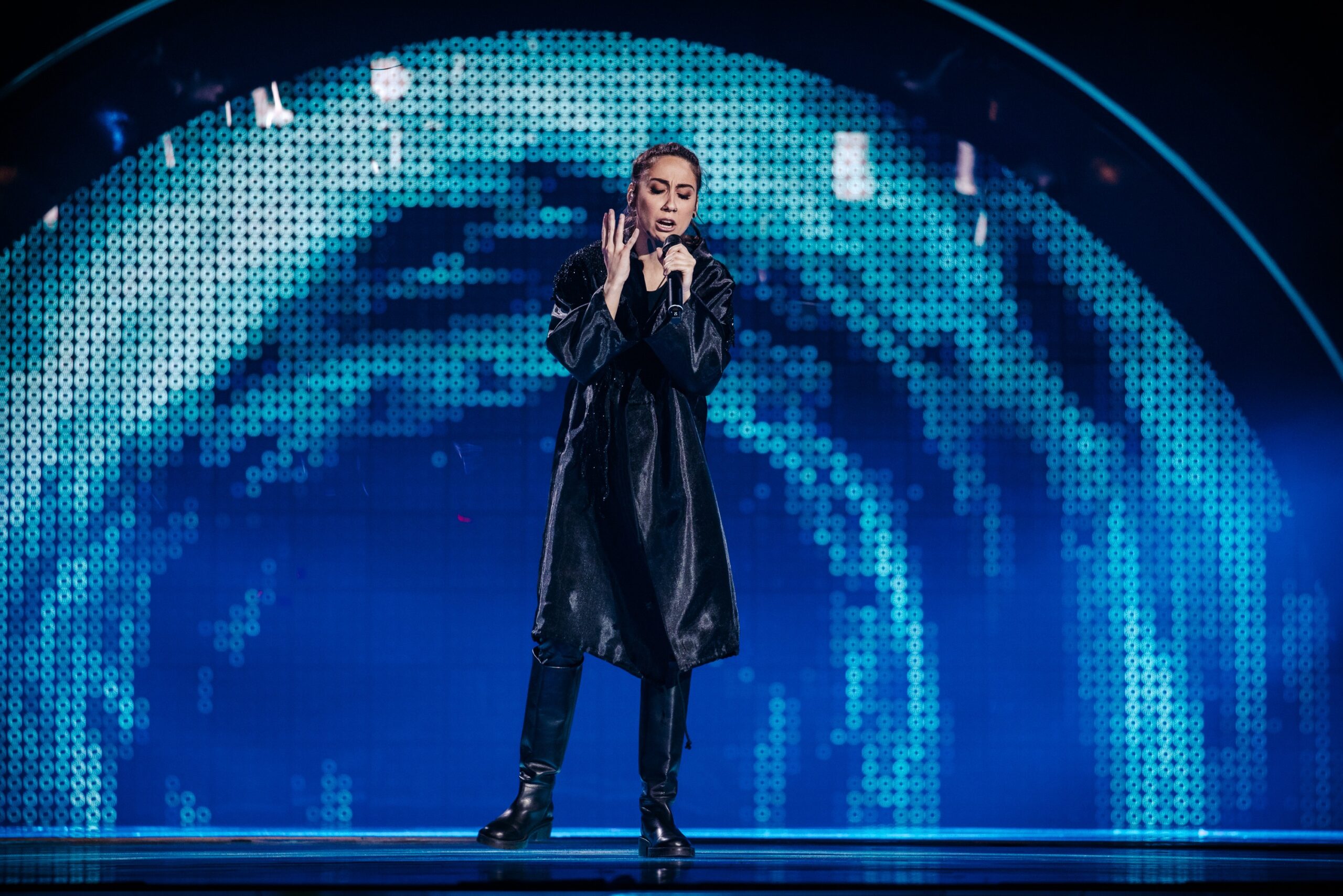 Predstavnica Sjeverne Makedonije Andrea na Eurosongu 2022.