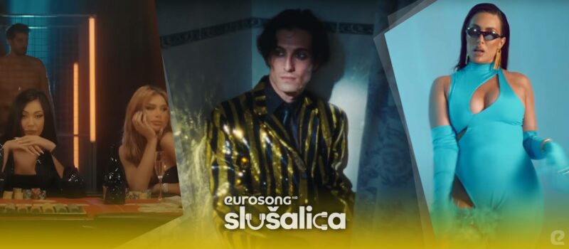 Eurosong Slušalica hitovi svibnja/maja 2022, Hurricane, Maneskin, Senidah