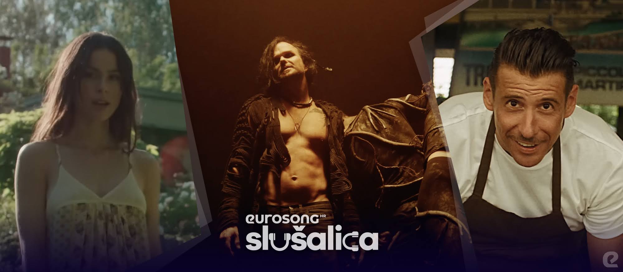 Eurosong Slušalica vizual za strani hit lipnja/juna 2022., Lena, The Rasmus, Francesco Gabbani