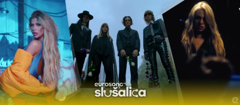 Eurosong Slušalica 2022 regionalni i strani hitovi listopada/oktobra Maneskin, Ivana Boom Nikolić, Ksenia