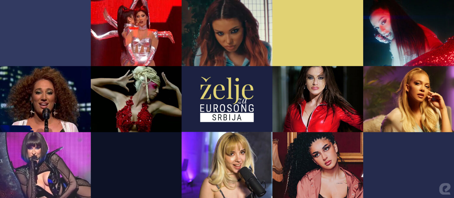 Želje Za Eurosong: Srbija 2023. Top 10 Pjevačica – Eurosong.hr