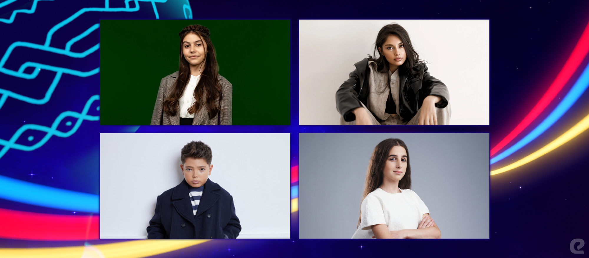 Dječji Eurosong 2022. Albanija, Armenija, Francuska i Gruzija