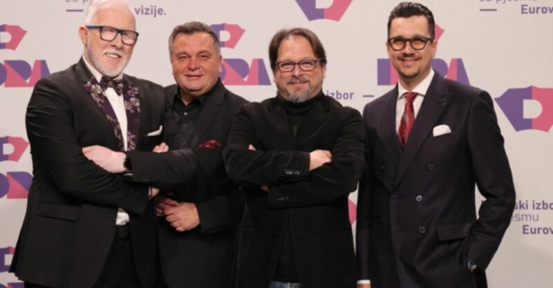 Dora 2023., voditelji Duško Ćurlić, Marko Tolja, Mario Lipovšek Battifiaca