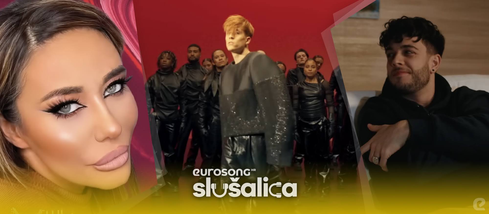 Eurosong Slušalica 2023 - rezultati regionalni i strani hitovi veljače / februara - Ana Nikolić, Loic Nottet, Luca Hänni