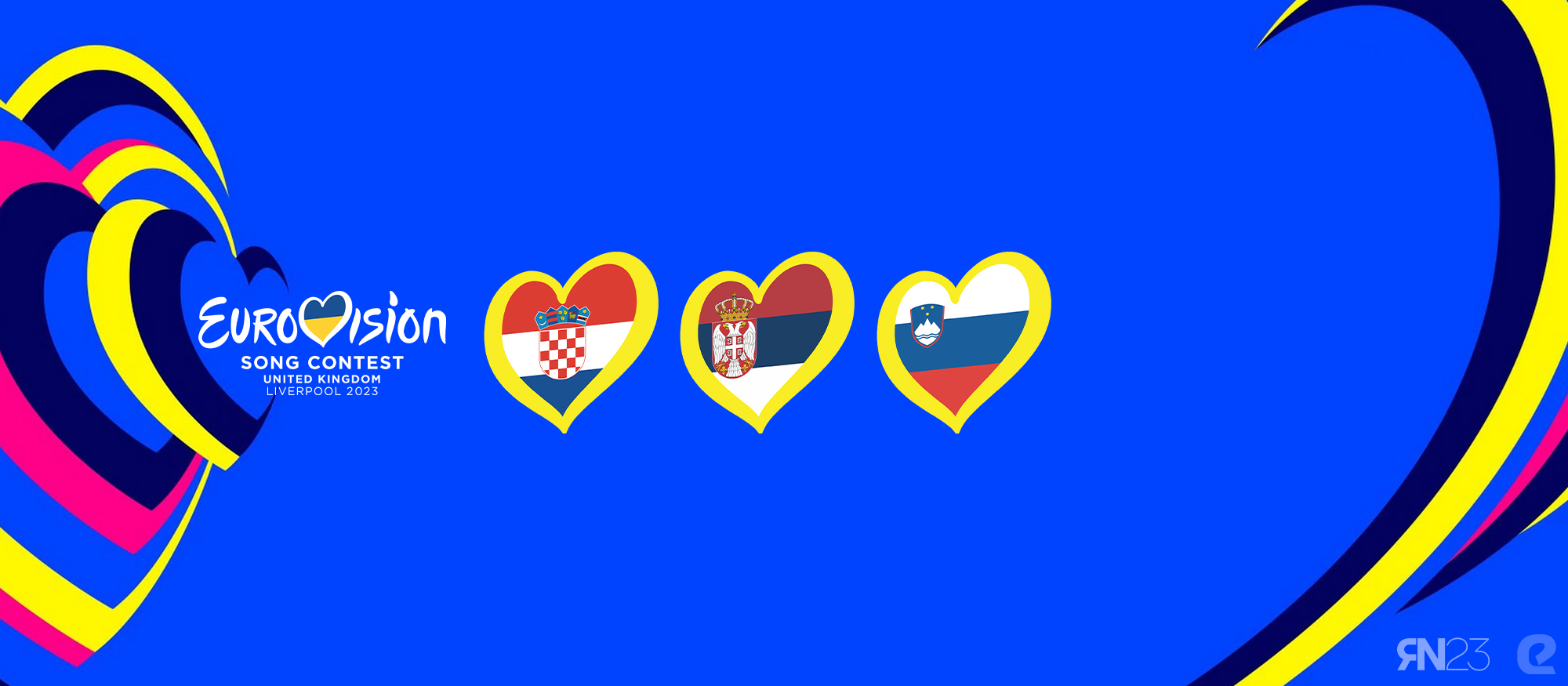 Razmišljamo naglas - Eurosong 2023., Liverpool, Hrvatska, Slovenija, Srbija