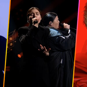 Predstavinici Ukrajine, Litve i Azerbajdžana na Eurosongu.