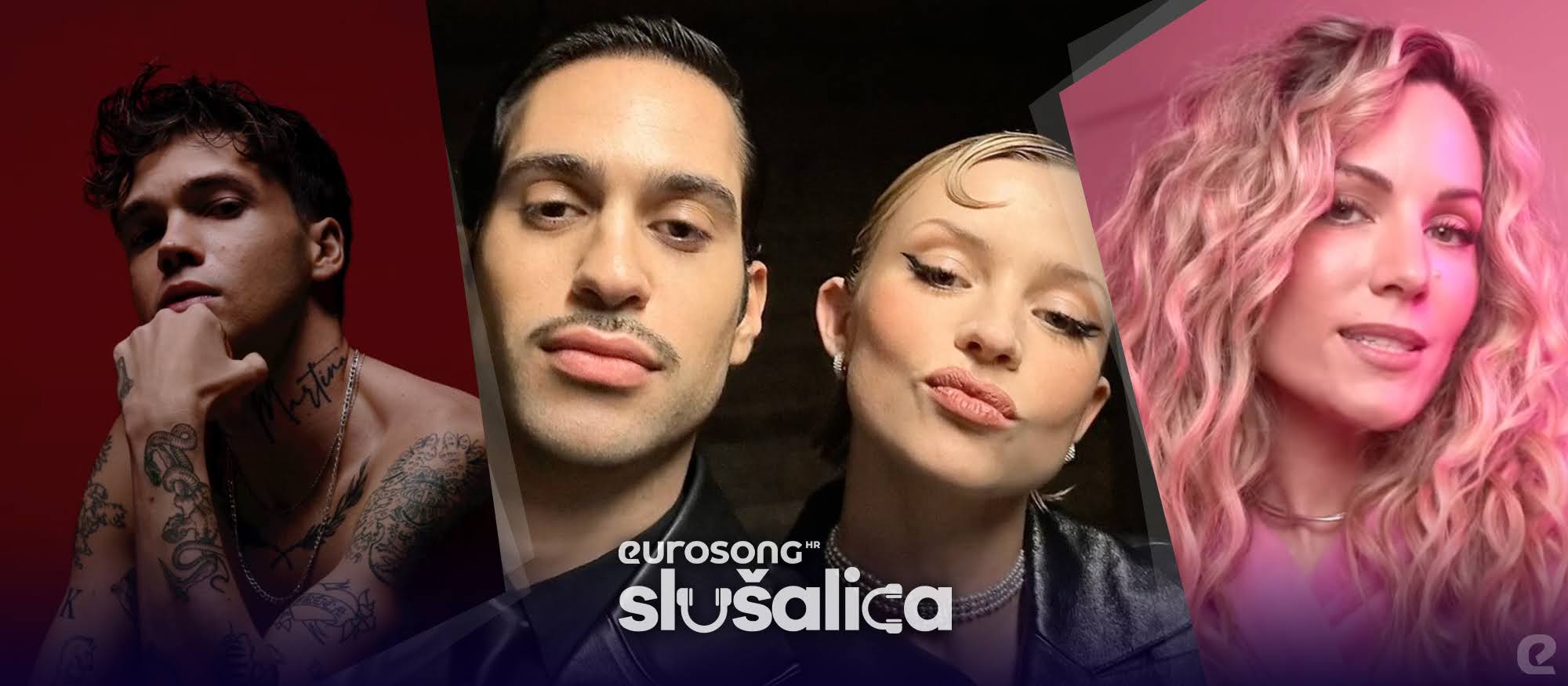 Eurosong Strana Slušalica 2024. - strani hitovi ožujka / marta - Mikolas Josef, Mahmood, Angele, Edurne