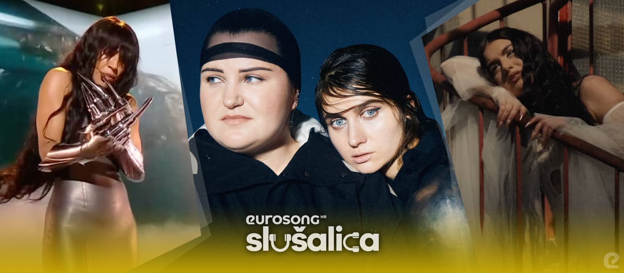 Rezultati Eurosong Slušalica 2024. - hitovi svibnja / maja - Loreen, Jerry Heil, alyona alyona, Đana Smajo