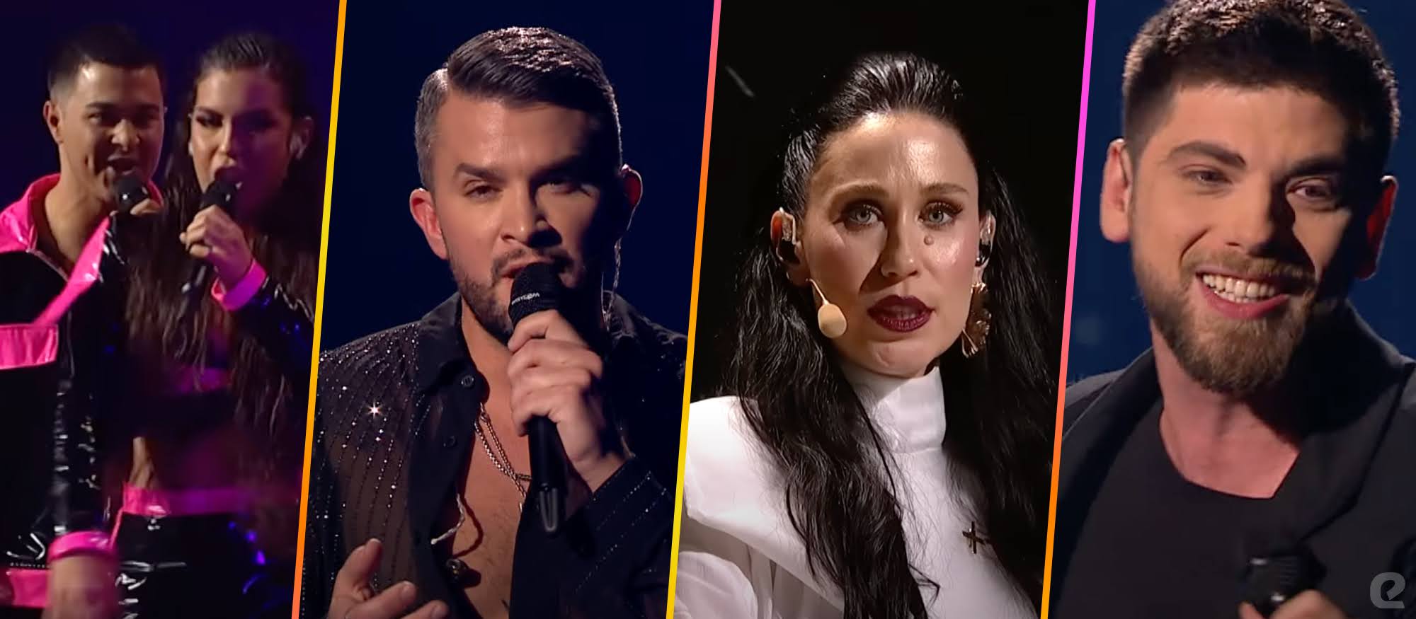 Izbor za najveće hitove eurovizijske sezone - Regionalna Hitovizija 2024.- Bojana X David, Damir Kedžo, Ana Đurić Konstrakta, Eugen Stjepan Višić