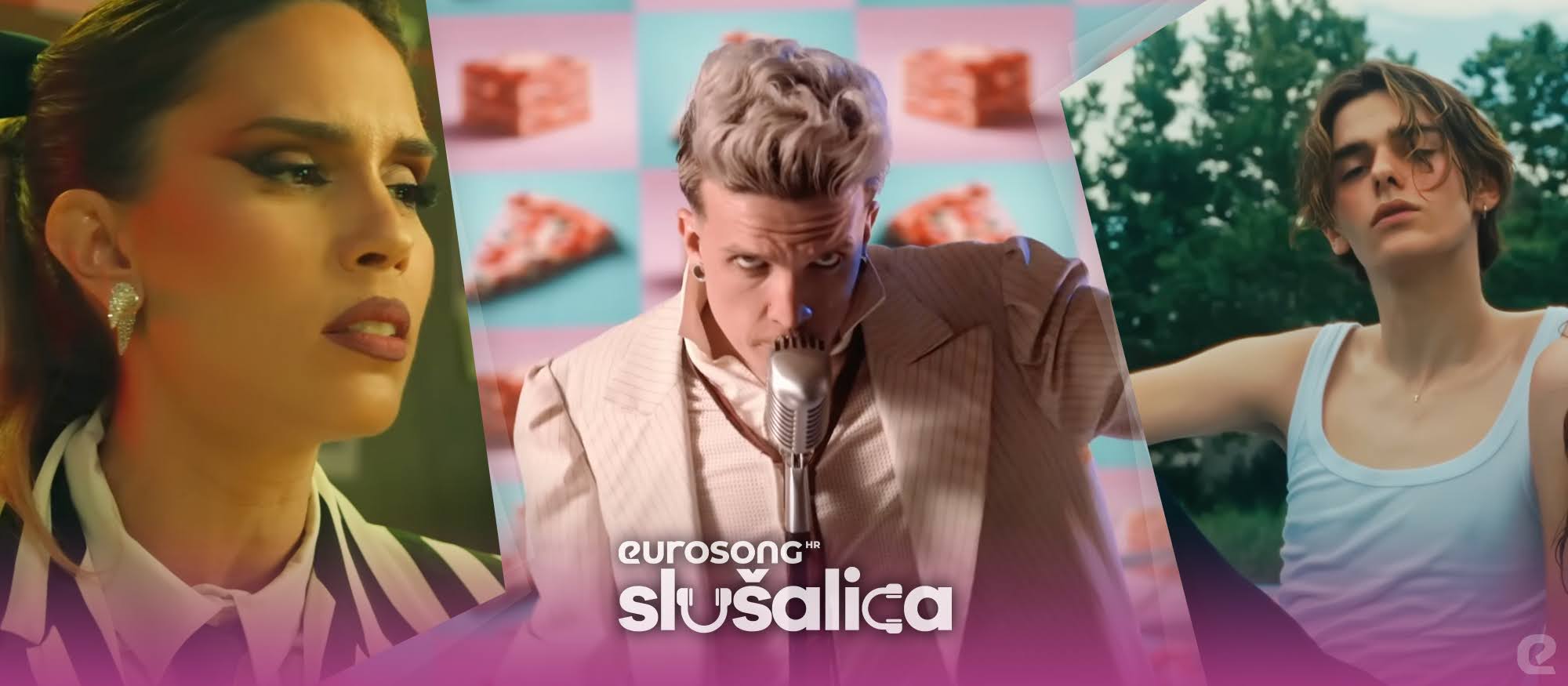 Eurosong Regionalna Slušalica 2024. - regionalni hitovi lipnja/juna - Franka Batelić Ćorluka, Marko Purišić - Baby Lasagna, Marko Bošnjak