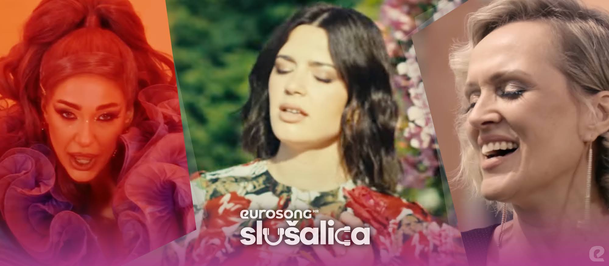 Eurosong Regionalna Slušalica 2024. - regionalni hitovi srpnja / jula - Sanja Vučić, Mia Dimšić, Vanna