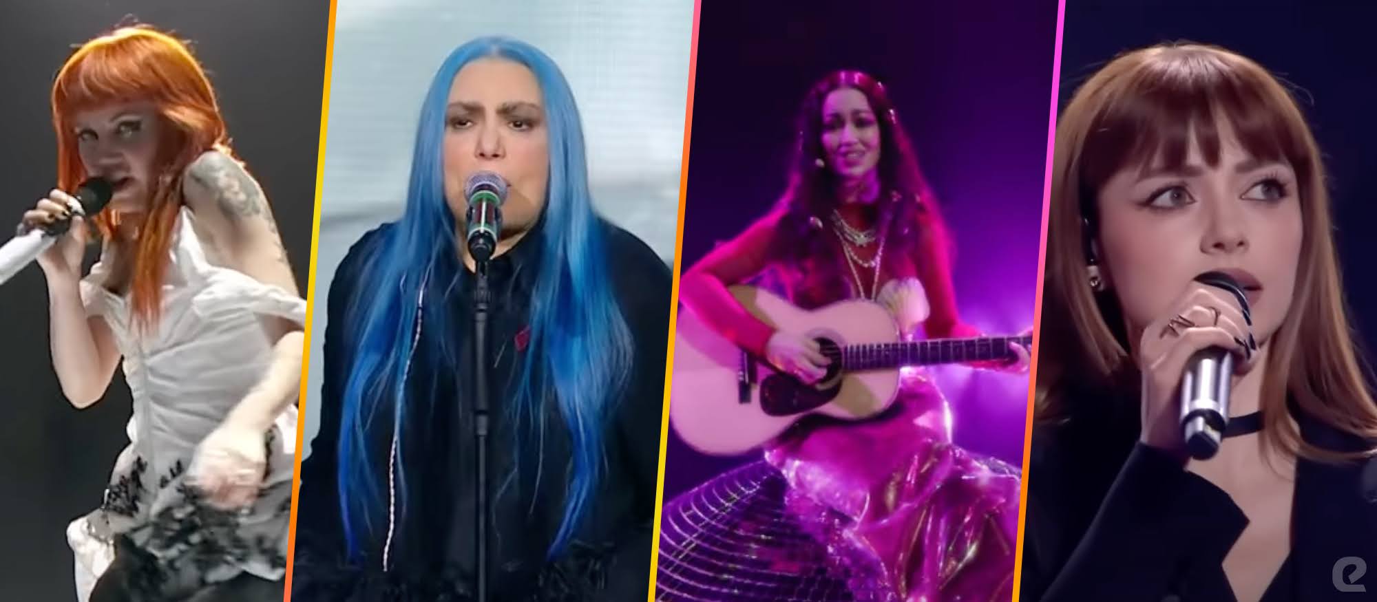 Izbor za najveće hitove eurovizijske sezone - Strana Hitovizija 2024.- Angy Fernandez, Loredana Berte, Aura Dione, Annalisa