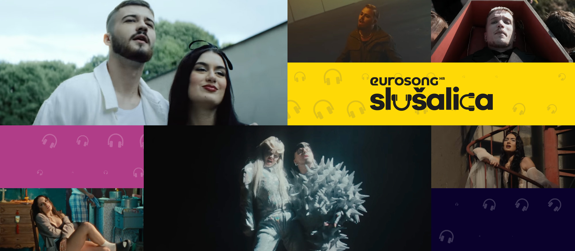 Eurosong Slušalica 2024. - Rezultati - regionalni i strani hitovi 2024. godine - Käärija,Toma Milovanović, Angelina Mango, Marko Purišić Baby Lasagna, Đana Smajo, Erika Vikman