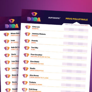 Dora 2026. glasački listić