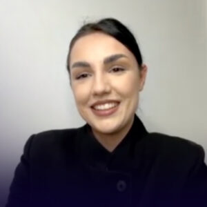 Screenshot intervjua sa predstavnicom Crne Gore na Eurosongu 2026 Tamarom Živković